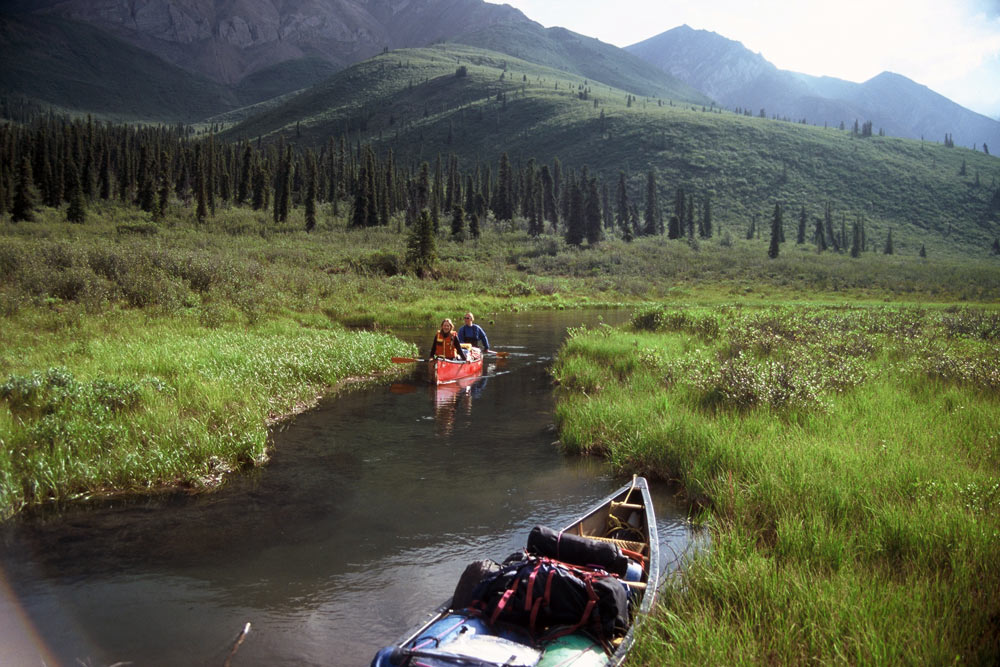 Mountain River Whitewater Canoeing Canadian River Expeditions