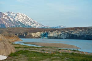 Riverside camping on our Alsek River Rafting Expedition.