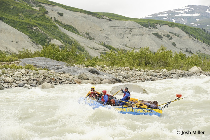 Rafting the Alsek River