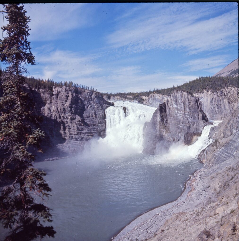 Virginia Falls on the Nahanni River