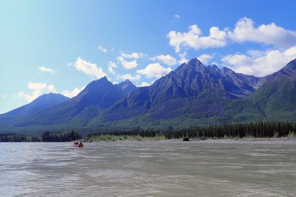 Canoeing the Broken Skull River