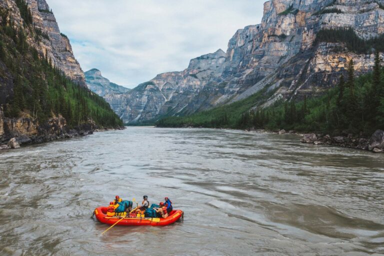 Rafting the Nahanni River.