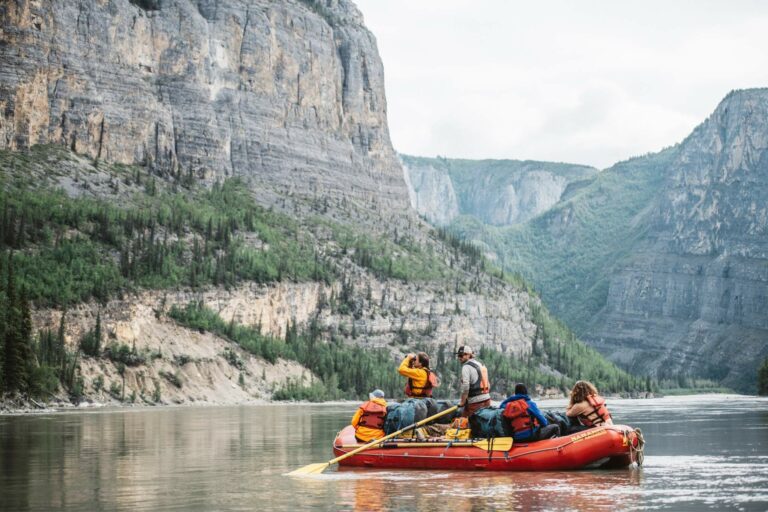 Rafters on the Nahanni River