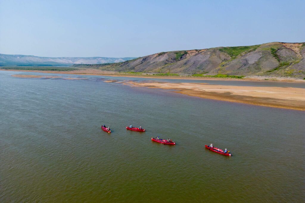 Canoeing the Horton River